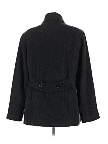 St. John's Bay Wool Coat (view 2)