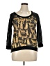 Charlotte Russe Animal Print Black Pullover Sweater Size XL - photo 1