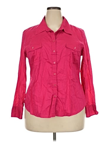 Venezia 3/4 Sleeve Button-Down Shirt (view 1)