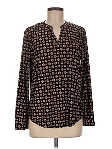 Anne Klein Long Sleeve Blouse (view 1)