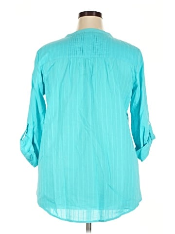 The Vermont Country Store 3/4 Sleeve Blouse (view 2)