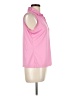 IZOD 100% Polyester Pink Sleeveless Blouse Size L - photo 4