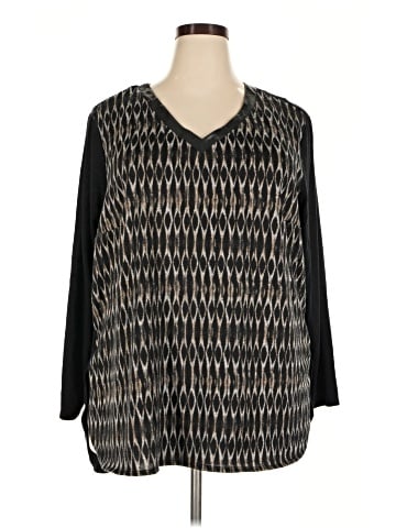 I.N. Studio 3/4 Sleeve Blouse (view 1)