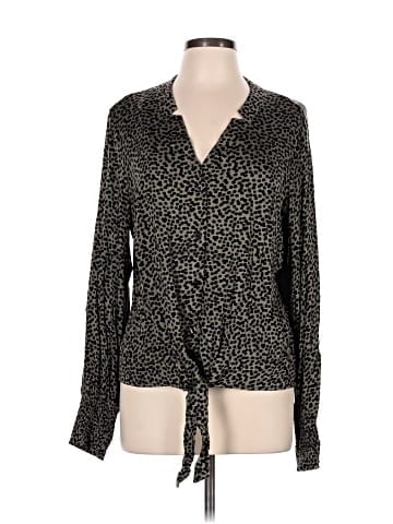 Tribal Long Sleeve Blouse (view 1)