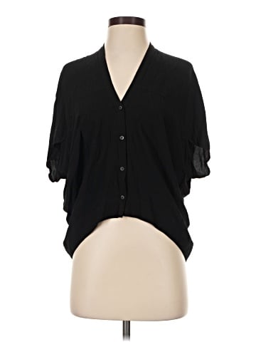 Helmut Lang Short Sleeve Blouse (view 1)