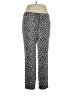 Banana Republic Animal Print Silver Casual Pants Size 14 - photo 1