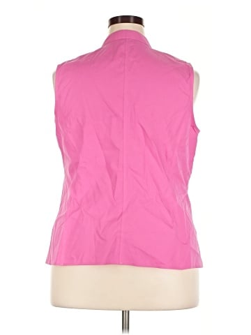 Jones New York Collection Sleeveless Button-Down Shirt (view 2)