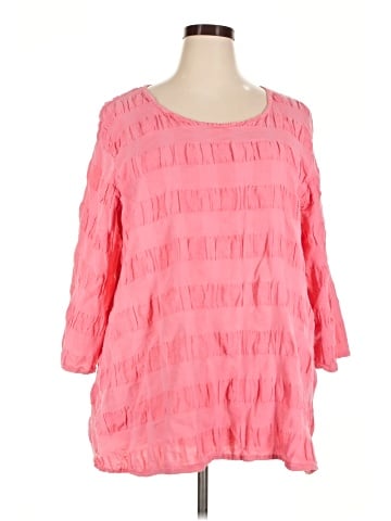 Flax 3/4 Sleeve Blouse (view 1)