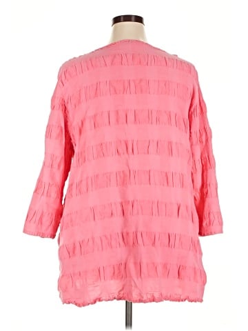 Flax 3/4 Sleeve Blouse (view 2)