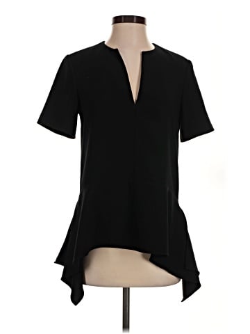 T by Alexander Wang Short Sleeve Blouse (view 1)