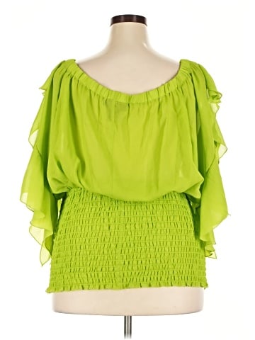 Ashley Stewart 3/4 Sleeve Blouse (view 2)