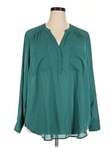 Torrid Long Sleeve Blouse (view 1)