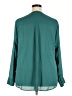 Torrid 100% Polyester Teal Long Sleeve Blouse Size 3X Plus (3) - photo 2