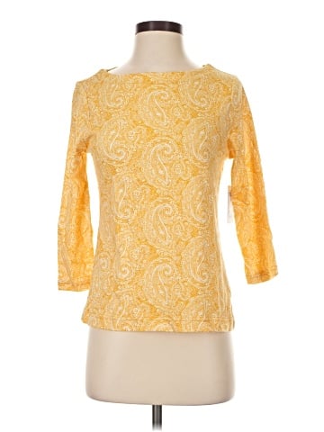 Croft & Barrow 3/4 Sleeve T-Shirt (view 1)