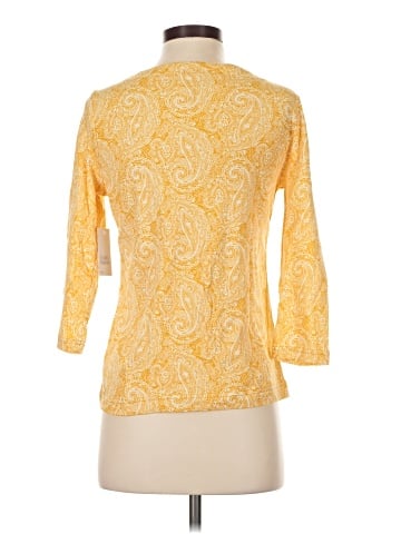 Croft & Barrow 3/4 Sleeve T-Shirt (view 2)
