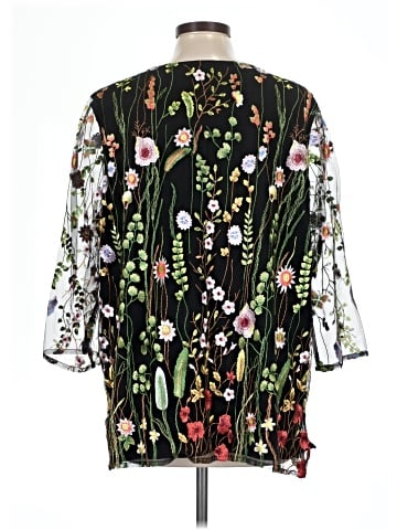 Caroline Rose 3/4 Sleeve Blouse (view 2)