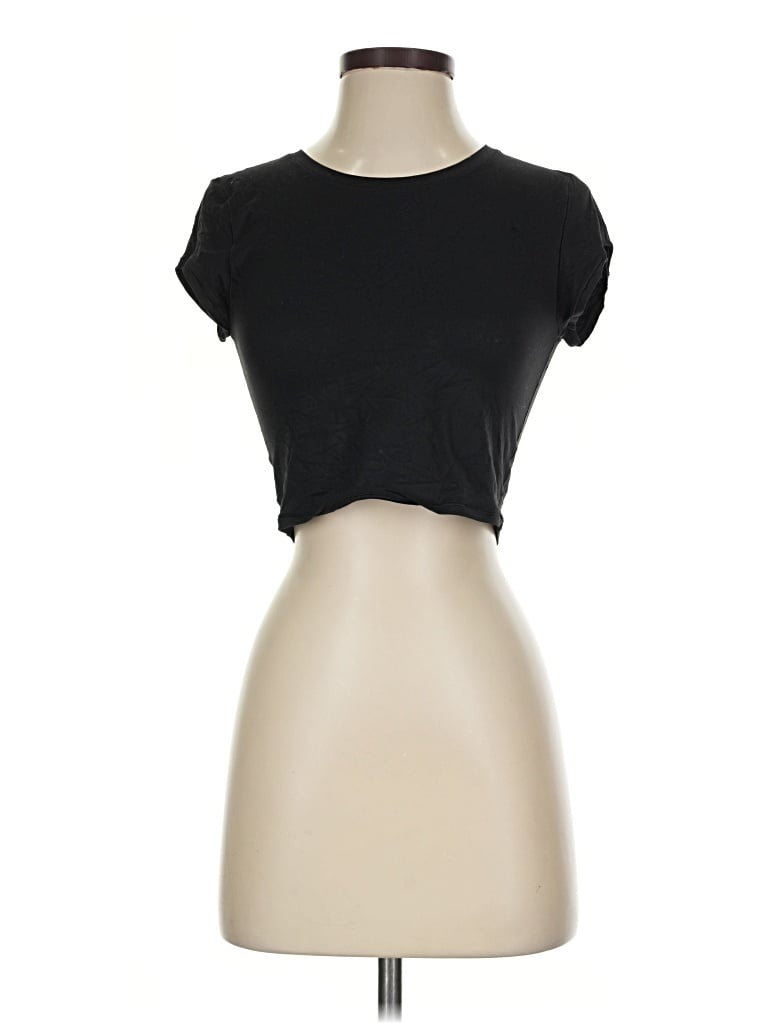 Pre-owned Tnaction Short Sleeve T-shirt In Black