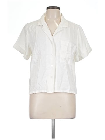 Banana Republic Factory Store Short Sleeve Blouse (view 1)