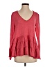Deletta Red Long Sleeve Top Size S - photo 1