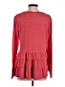 Deletta Red Long Sleeve Top Size S - photo 2