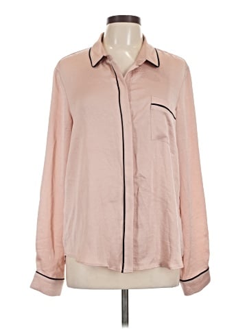 BCBGeneration Long Sleeve Blouse (view 1)