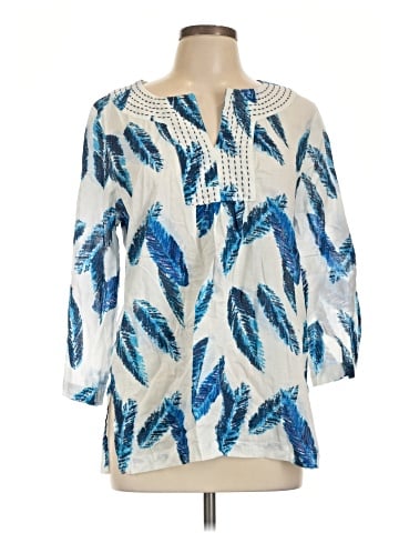 Sag Harbor 3/4 Sleeve Blouse (view 1)