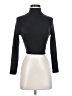Miss Selfridge Black Long Sleeve Top Size 4 - photo 1