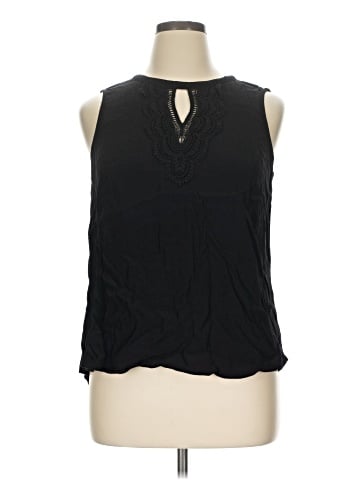 Pale Sky Sleeveless Blouse (view 1)