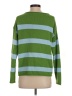 Talbots 100% Cotton Stripes Green Pullover Sweater Size S - photo 2