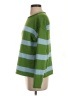Talbots 100% Cotton Stripes Green Pullover Sweater Size S - photo 5