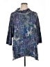 Basic Editions Blue 3/4 Sleeve T-Shirt Size 1X - photo 1