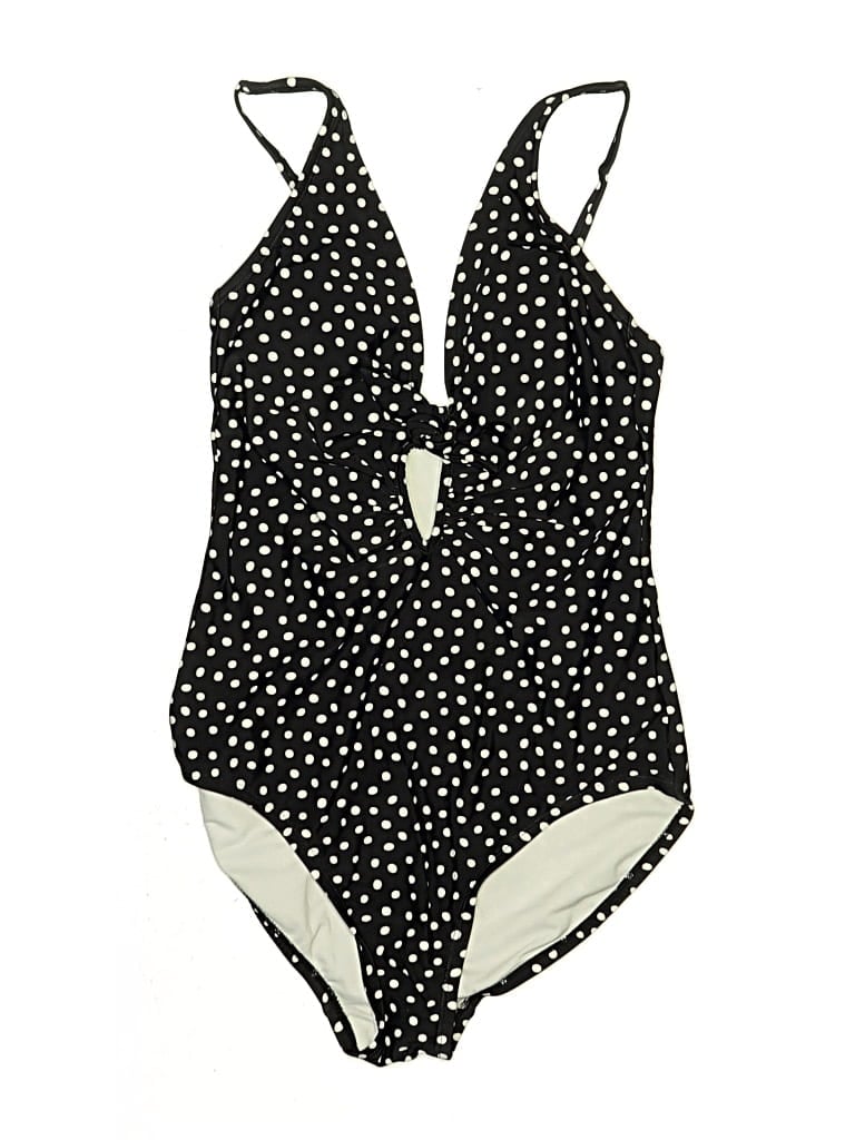 Pre-owned Kona Sol One Piece Swimsuit In Black