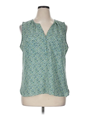 Ann Taylor Factory Sleeveless Blouse (view 1)