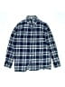 Gap Kids Plaid Blue Long Sleeve Button-Down Shirt Size 14 - 16 - photo 1