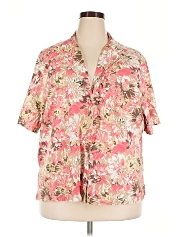 Gloria Vanderbilt Short Sleeve Blouse (view 1)