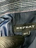 Repeat Cashmere Plaid Gray Blazer Size S - photo 6