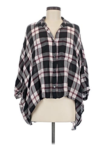 Denim & Supply Ralph Lauren 3/4 Sleeve Button-Down Shirt (view 1)