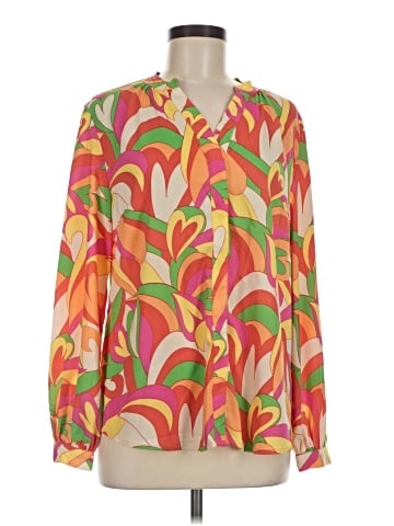 Belle By Kim Gravel Long Sleeve Blouse (view 1)