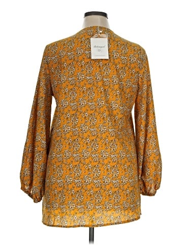 Belongsci 3/4 Sleeve Blouse (view 2)