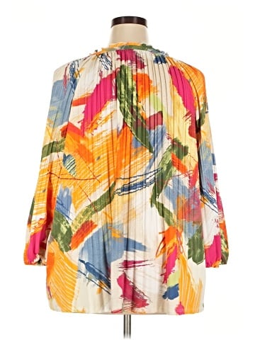 Investments 3/4 Sleeve Blouse (view 2)