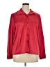 Blair 100% Polyester Red Long Sleeve Blouse Size XL - photo 1