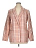 LC Lauren Conrad Plaid Pink Blazer Size XL - photo 1