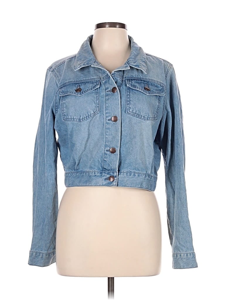 Pre-owned Bcbgeneration Denim Jacket In Blue