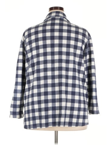 Teddi 3/4 Sleeve Button-Down Shirt (view 2)