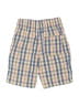 Carter's 100% Cotton Checkered-gingham Blue Board Shorts Size 7 - photo 2