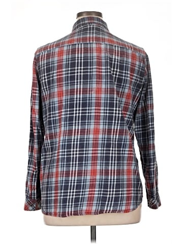 Natural Reflections Long Sleeve Button-Down Shirt (view 2)