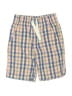 Carter's 100% Cotton Checkered-gingham Blue Board Shorts Size 7 - photo 1