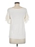 Bailey 44 Ivory Short Sleeve Blouse Size M - photo 2