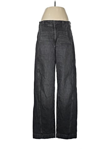 Madewell Tapered Denim Trousers in Robles Wash (view 1)