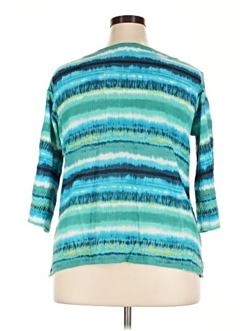 Notations 3/4 Sleeve Blouse (view 2)